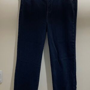BUFFALO DAVID BITTON DARK BLUE DENIM STRAIGHT JEAN (SIZE 10)